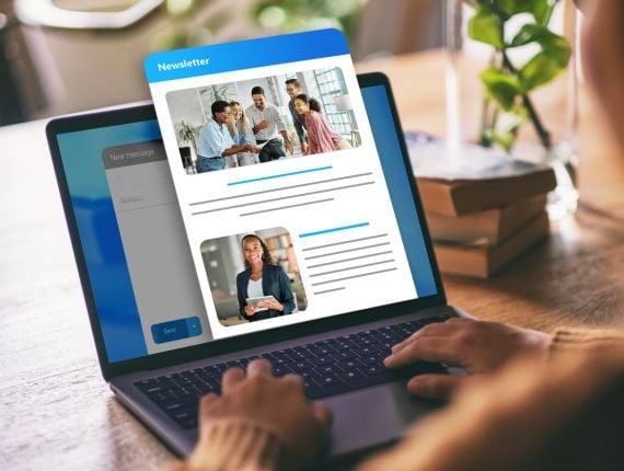 Sociabble Landing Page – Content Hub – Employee Newsletter